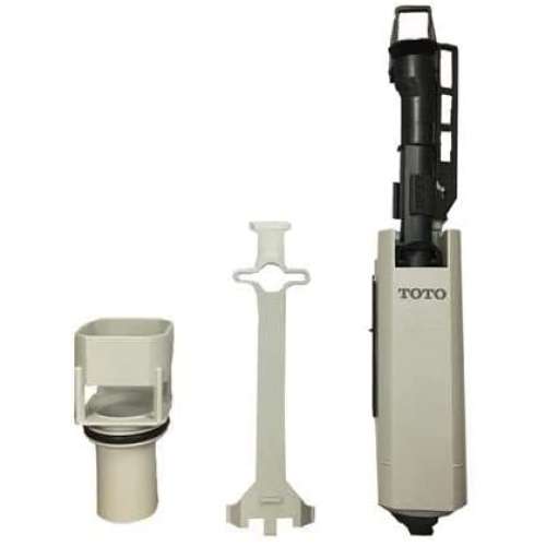 Flush Valve Assembly with Hold Down Bracket