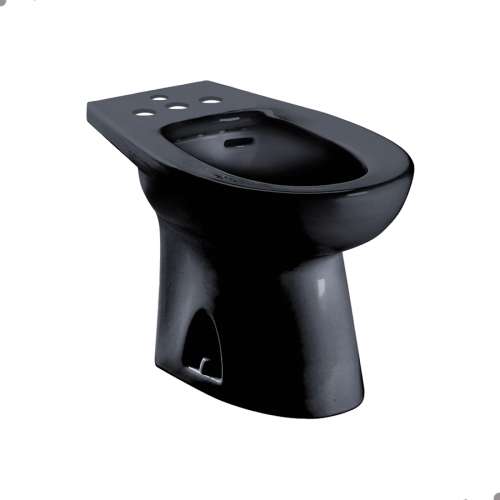 Piedmont Vitreous China Floor Mounted Porcelain Bidet With Four Hole Faucet Drilling