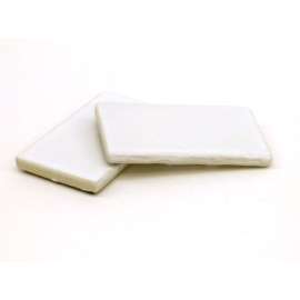 Side Plate (2 Pieces) with Velcro Tape for Carlyle, Carolina, and Vespin Toilets in Cotton