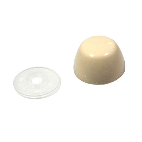 Bolt Cap and Base for All Bidet Models (except Mercer) in Bone