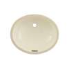 17-in Undermount Bathroom Sink with Overflow and SanaGloss Ceramic Glaze in Sedona Beige