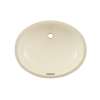 19-in Undermount Bathroom Sink with Overflow and SanaGloss Ceramic Glaze in Sedona Beige