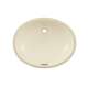 19-in Undermount Bathroom Sink with Overflow and SanaGloss Ceramic Glaze in Sedona Beige