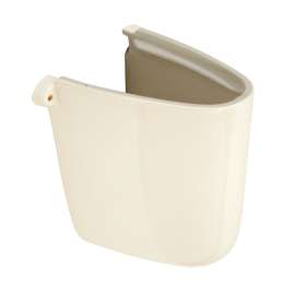 Wall Mount Lavatory Shroud in Bone