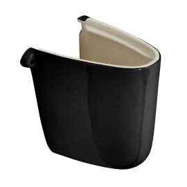 Wall Mount Lavatory Shroud in Ebony