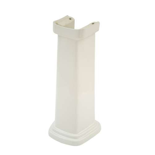 Vitreous China Pedestal for LPT530 Sinks in Colonial White