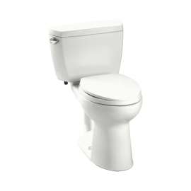 Two Piece Elongated 1.28 GPF Toilet with E-Max Flush System and Comfort Height Bowl - Seat Not Included