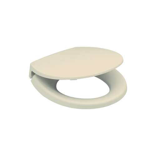 Round Closed-Front Toilet Seat and Lid in Bone