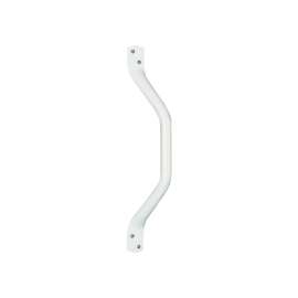 01760 Cranked 18-in Grab Bar in White