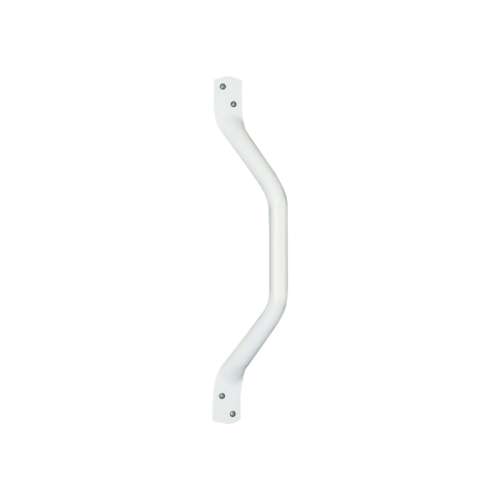 01760 Cranked 18-in Grab Bar in White