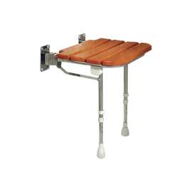 04030 Deluxe Slatted Seat without Back and Arms in Wood