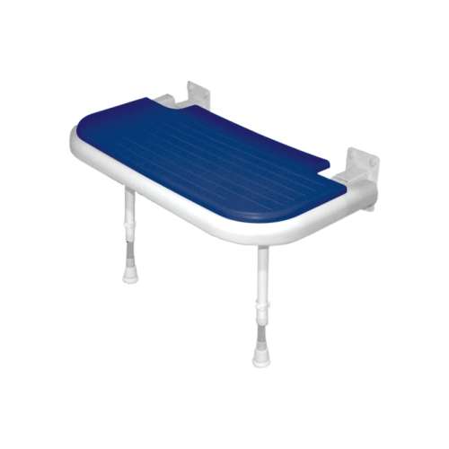 04580P Deluxe Extra Wide Seat without Back and Arms in Blue
