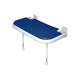 04580P Deluxe Extra Wide Seat without Back and Arms in Blue