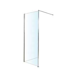 LB00105 Narrow Wall-Mounted Glass Screen