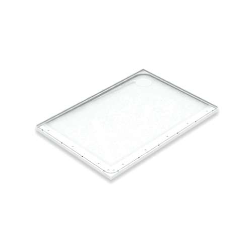 Mullen 26072R 49-7/8-in x 34-7/8-in Right-Hand Corner Shower Base