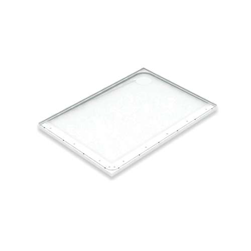 Mullen 26102R 53-7/8-in x 30-1/8-in Right-Hand Corner/Alcove Shower Base