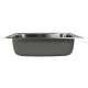 25-in x 22 1/64-in x 7-in 20 Gauge Single Bowl, Stainless Steel Kitchen Sink, Drop-in Installation, with 3 Faucet Holes