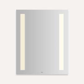 YM2430RCFPD3 Vitality 24-in x 30-in x 1-3/4-in Rectangle Lighted Mirror, Warm White