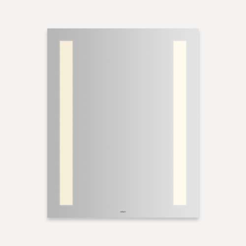 YM2430RCFPD3 Vitality 24-in x 30-in x 1-3/4-in Rectangle Lighted Mirror, Warm White