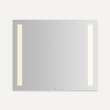 YM3630RCFPD3 Vitality 36-in x 30-in x 1-3/4-in Rectangle Lighted Mirror, Warm White