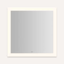 YM3030RPFPD3 Vitality 30-in x 30-in x 1-3/4-in Rectangle Lighted Mirror, Warm White