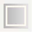 YM3030RIFPD3 Vitality 30-in x 30-in x 1-3/4-in Rectangle Lighted Mirror, Warm White