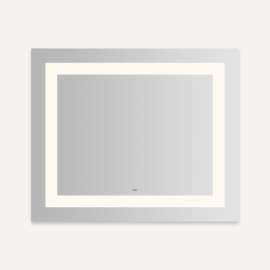 YM3630RIFPD3 Vitality 36-in x 30-in x 1-3/4-in Rectangle Lighted Mirror, Warm White