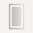 YM2440RIFPD3 Vitality 24-in x 40-in x 1-3/4-in Rectangle Lighted Mirror, Warm White