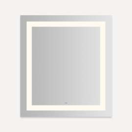 YM3640RIFPD3 Vitality 36-in x 40-in x 1-3/4-in Rectangle Lighted Mirror, Warm White