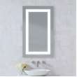 YM2430RIFPD4 Vitality 24-in x 30-in x 1-3/4-in Rectangle Lighted Mirror, Cool White