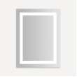 YM3040RIFPD4 Vitality 30-in x 40-in x 1-3/4-in Rectangle Lighted Mirror, Cool White