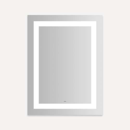 YM3040RIFPD4 Vitality 30-in x 40-in x 1-3/4-in Rectangle Lighted Mirror, Cool White