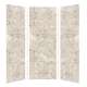 SMMWK363696-49 Monterey 36-in x 36-in x 96-in Glue to Wall 3-Piece Shower Wall Kit, Creme (4-in x 8-in Subway Tile Pattern)