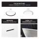 Aaliyah Grande 66-7/8 in. x 30-3/4 in. Freestanding Flatbottom Soaking Bathtub in Gloss White with Reversible EZ-Click End Drain, 28-3/8 in. Soak Depth, 71.4-Gallon, 100% Acrylic