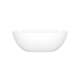 BA4NSWNO Barcelona 60-in X 29-in Freestanding Soaking Bathtub, Standard White