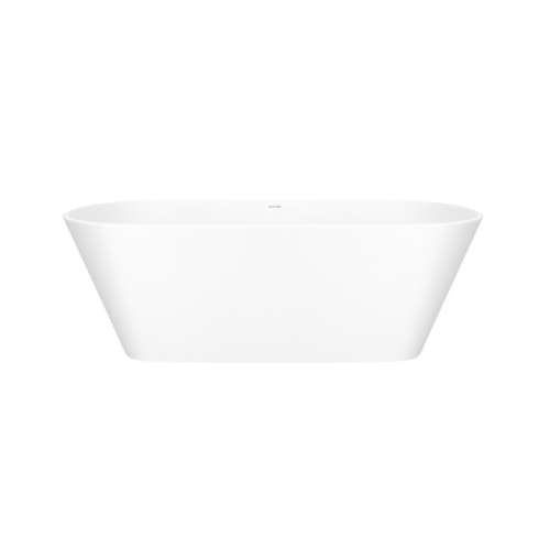 VE2MNSMNO Vetralla 65-in X 28-5/8-in Freestanding Soaking Bathtub with No Overflow Hole, Standard Matte White