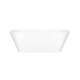 VE2MNSMNO Vetralla 65-in X 28-5/8-in Freestanding Soaking Bathtub with No Overflow Hole, Standard Matte White