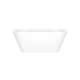 VETNSWOF Vetralla 58-3/4-in X 29-2/8-in Freestanding Soaking Bathtub with Overflow Hole, Standard White