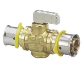 94521 BALL VALVE 1/2 BRASS PEX PXP ZL 94521 - STRAIGHT - FULL PORT