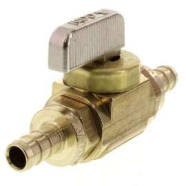 3/8in x 3/8in PEX Crimp Ball Valve, Zero Lead
