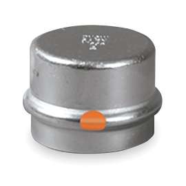 ProPress SS 304 Cap, 1-1/2in