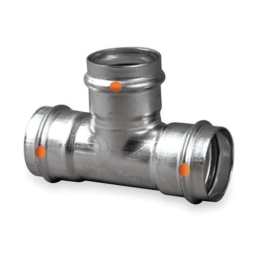 ProPress SS Tee 1-1/2in X 1-1/2in X 1-1/2in