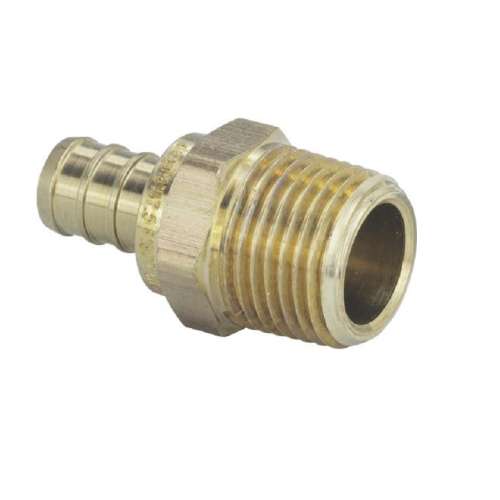 39705-EA ADAPTER 3/4 BRASS CRIMPXFPT 46344 NO LEAD PEX CRIMP