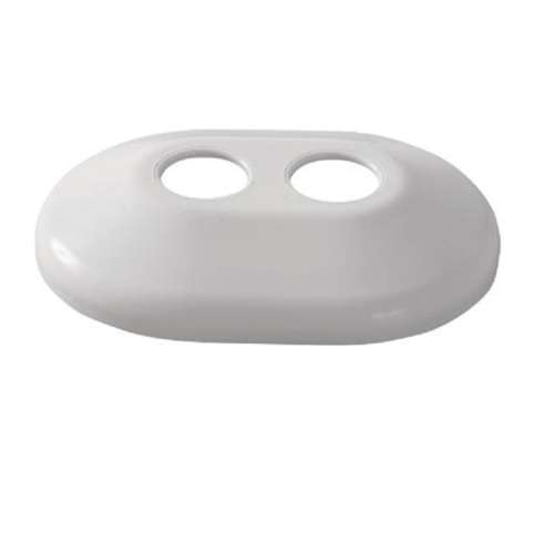 53116-BX Escutcheon 2 Hole Plastic  for 3/8